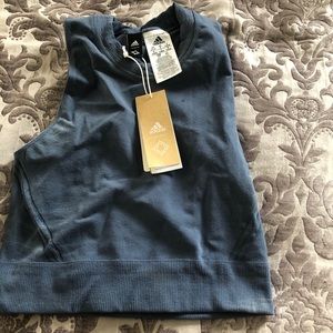 Blue tight crop too adidas